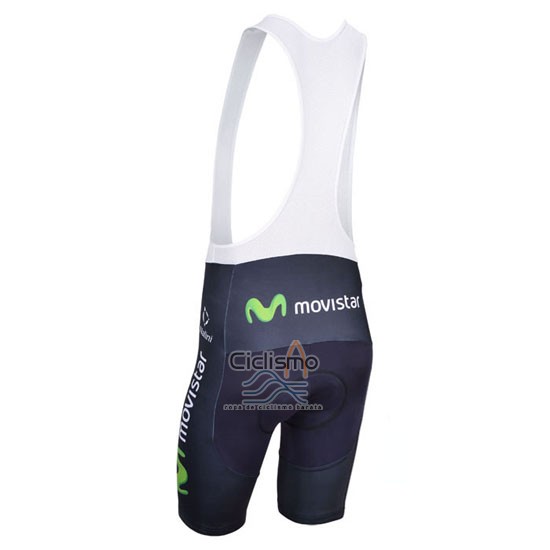 Movistar Lider Ropa Ciclismo Culotte Corto 2013 Hombre Mangas Cortas Blanco y Rojo